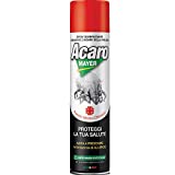 Antiácaros Spray Desinfectante Para Colchones Tejidos Cojines De Sofá ACAROMAYER 400 Spray Polvo Hipoalergénico No Tóxico Insecticida Acaricida Armario